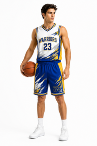 Conjunto de Uniforme de Baloncesto Personalizado OEM con Camiseta y Pantalones Cortos Reversibles, Proveedor de Ropa Deportiva de Secado Rápido para Equipos de Baloncesto - Product Image 4