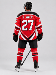 Ice Hockey Uniform Custom <b>Athletic</b> Team Kit Lightweight Performance Jersey And Pants Designed For Speed Comfort Mobility - Product Image 5