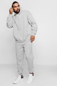 Ensemble de survêtements de jogging de haute qualité pour hommes, nouvelle conception, grande taille, respirant, écologique, sweat-shirts à capuche - Product Image 4