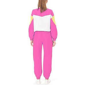 Conjunto Deportivo Cortavientos para Mujer con Tela Ligera Resistente al Agua, Chaqueta y Pantalones a Juego para Deportes al Aire Libre y Uso Casual - Product Image 5