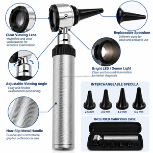 Otoscope manuel professionnel, instrument médical ORL, classe I, certifié CE, outil d'examen des oreilles réutilisable, Kaneka Enterprises - Product Image 6