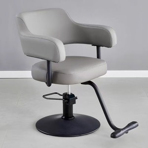 เก้าอี้ตัดผมไฮดรอลิกแบบปรับได้พร้อมที่พักเท้าสำหรับร้านเสริมสวย - Product Image 3