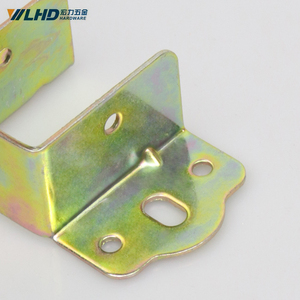Lhd Thickened Furniture Bed Bracket Corner Support <b>Hardware</b> For Bed Frame Installation With Screws Included - Product Image 2