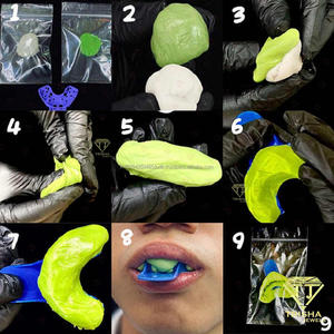 Diseño Personalizado de Grillz Dentales con Diamantes Moissanite VVS, Plata de Ley 925, Joyería de Lujo Estilo Hip Hop - Product Image 5