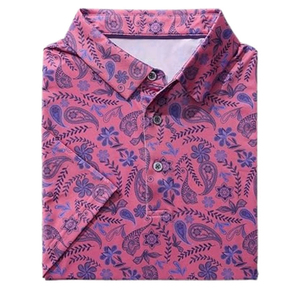 Polo homme d'été européen de haute qualité à manches courtes, tissu épais, couleur unie, t-shirt décontracté pour homme - Product Image 2