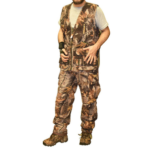 <b>Men's</b> <b>Camo</b> Hunting Suit Set <b>Jacket</b> & Cargo Pants Waterproof Breathable Multi-Pocket Outdoor Woodland Set Wholesale OEM Available - Product Image 1