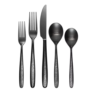 Handcrafted Custom Color Silver Cutlery Set Kitchen <b>Table</b> Decor <b>Spoon</b> Fork Knife Flatware for Home and Wedding - Product Image 3