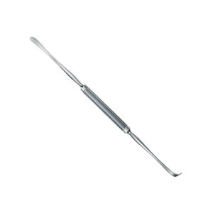 Elevador periostal profesional Obwegeser de 220 mm, instrumento quirúrgico maxilofacial y dental de acero inoxidable de doble punta roma - Product Image 6