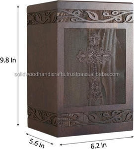 Urnas de Cremación para Adultos al por Mayor, Urnas de Madera para Cenizas Humanas, Urnas Funerarias, Tamaño Personalizado, Artículos para Entierro - Product Image 2
