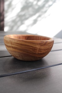Ensaladera de Madera Natural ILAHI, Madera de Acacia Ecológica, Estilo Vintage, Logotipo Personalizado, para Bodas, Utensilios de Cocina, Vajilla, en Stock - Product Image 5