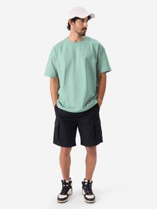 Manufacturing your Men's Oversized Plain 100% Cotton T-Shirt O-Neck with your logo Solid Color Casual Style Regular Fit - Product Image 6