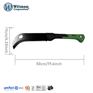 GETTA TOOLS M500 Industrial Grade Agriculture Tool Bush Sickle Billhook Brush Hook SK5 <b>Blade</b> <b>Sharpened</b> Edge Nylon Fiberglass TPR - Product Image 2