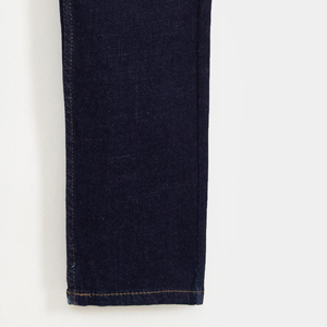 Pantalones Vaqueros Casuales de Negocios para Hombre, Corte Recto y Ajustado, Color Azul Oscuro, Precio al por Mayor, Precio Razonable, OEM - Product Image 3