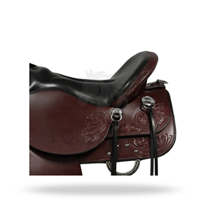 Western Trail Saddle Horse Riding Saddle Equestrian <b>Equipment</b> - Product Image 4