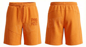 Pantalones Cortos Deportivos de Moda, Estilo Urbano, Ecológicos, Transpirables, de Secado Rápido, 100% Algodón, Se Aceptan Personalizaciones, Marca Privada - Product Image 2