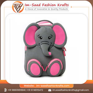 Sac à dos pour tout-petits en peluche douce motif éléphant, sac d'école léger pour garçons et filles, idéal pour la maternelle - Product Image 2