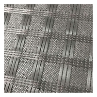 Géogrille composite en fibre de verre, géotextile non tissé, composite en fibre de verre, géogrille composite en dacron, géogrille composite