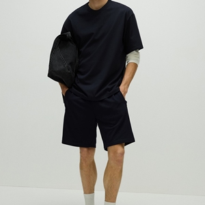 Shorts décontractés légers pour hommes 100 % coton toile séchage rapide motif uni entraînement estival athlétique course gym jogging - Product Image 4