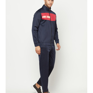 Factory OEM Custom Winter Solid Sports Tracksuit for Men Windbreaker Jacket Jogger <b>Pants</b> Set Lightweight Organic Cotton Daily - Product Image 1
