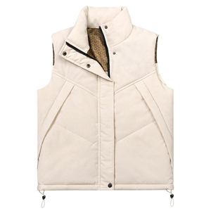 Chalecos acolchados de moda para otoño e invierno, ropa de mujer, abrigo de moda, chaqueta sin mangas acolchada, chaleco acolchado personalizado para mujer - Product Image 1