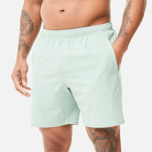 Ensemble short et t-shirt décontracté en tricot extensible (spandex/coton) pour homme, séchage rapide, idéal pour l'été - Product Image 5