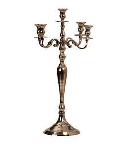 Candelabros Vintage, Portavelas de Latón Antiguo, Ideales para Decoración de Mesa en Bodas y Hogar - Product Image 5