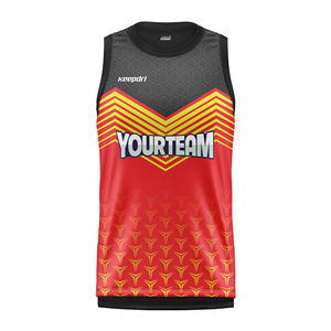 Vente en gros de maillots de basket-ball à séchage rapide multicolores sans couture vêtements de sport personnalisés imprimés respirants du Vietnam - Product Image 4