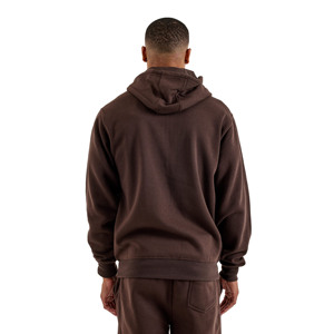 Sudadera con Capucha para Hombre, Cierre de Cremallera, Corte Regular, 100% Algodón, Forro Polar, Ligera, Secado Rápido, Transpirable, Ecológica, Invierno, Diseño Sólido Digital - Product Image 4