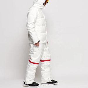 Unisex Waterproof One Piece <b>Ski</b> Suit Professional Thermal Hooded Snowboarding Suit Windproof Winter Outdoor Snow Suit for Men - Product Image 2