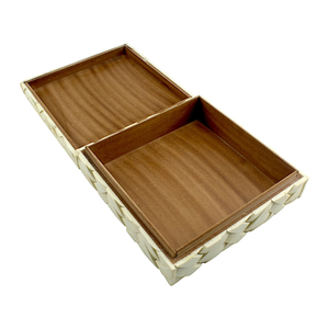 Decorative Wooden Bone Inlay Jewelry <b>Box</b> Handmade Craft Organizer Case for <b>Makeup</b> Jewellery & Keepsakes - Product Image 3
