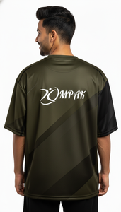 Camiseta Extra Grande para Hombre, Sublimada, Estilo Urbano, Casual, Holgada, para Uso Diario - Product Image 4