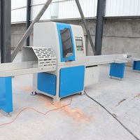 Scie à découper le bois pneumatique automatique à grande vitesse CE, machine à découper les palettes en bois CNC