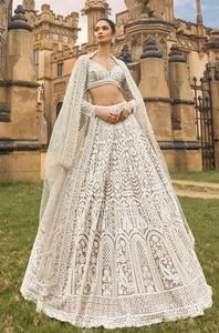 Indian Traditional Fancy Sequence Dori and Thread Work Lehenga Choli for Wedding Occasion and Festive Functions for Women Wear - Product Image 4