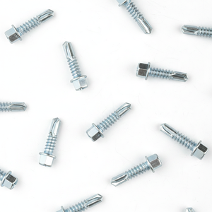 High Performance Weather-Resistant Stainless Steel Hex Drive Self-Drilling <b>Screws</b>-Class 8 Grade Zinc Plated Metric Fasteners - Product Image 4