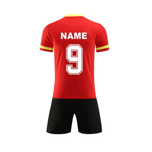 Fabricante de Uniformes de Fútbol Sublimados Ecológicos, Logotipo Personalizado, Secado Rápido, Transpirable, Conjunto de Fútbol para Equipos Juveniles, Adultos, Clubes y Academias - Product Image 3
