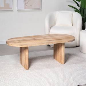 Table basse en bois Vandana Astra Prime Shape avec pieds plats pour un décor de salon moderne - Product Image 3