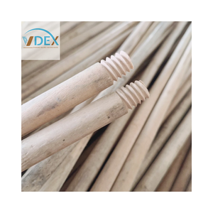 Fregona de madera recta de hilo italiano, recogedor y escoba de madera de eucalipto, directo de un proveedor vietnamita - Product Image 2