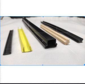 Custom Plastic Extrusion Profile Silicone <b>Door</b> <b>Seal</b> Strip Shutter Bottom Wrap-around Gasket for <b>Fridge</b> Freezer Trailer - Product Image 3