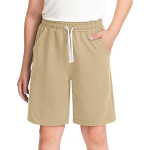 Boys Cotton Back to School Wear <b>Shorts</b> With Pocket Navy Blue Soccer Basketball Athletic <b>Shorts</b> for Kids - Product Image 6