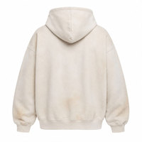 Hoodie Valley Smash Pria Oversized Katun French Terry Bermotif Streetwear Bernapas Gaya Musim Gugur Desain Saku
