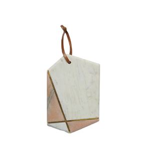 Plateau de fromages en marbre Blocs à découper rectangulaires gris Planches à découper naturelles de luxe pour fruits et légumes disponibles à faible coût - Product Image 1