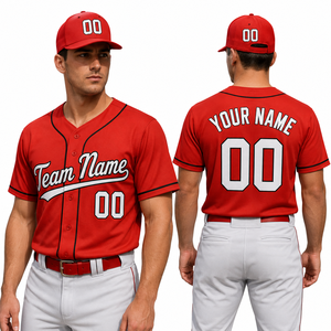 advanced baseball jersey designed for sports clubs and organized baseball games with reliable quality and active comfort - Product Image 5
