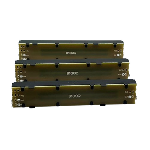 Favor Union 45mm double voyage couple lisse T arbre Fader curseur vente chaude B10K potentiomètres rotatifs rhéostats - Product Image 2