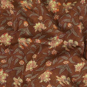 Handblock Cotton Floral Printed Custom Fabric Wholesale Indian Cloth Textile Fabric for Garments and Home Decor - Product Image 5