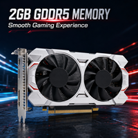 Nouvelle carte graphique de jeu GTX 750 Ti 2 Go GDDR5 128 bits à double ventilateur PCI Express 3.0 X16 DirectX 12 pour PC de bureau
