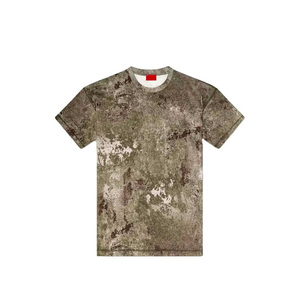 <b>Men's</b> Oversized Short Sleeve O-Neck Hip Hop Style 100% Cotton Jersey Breathable Eco-Friendly Contrast Trim T-Shirt - Product Image 6