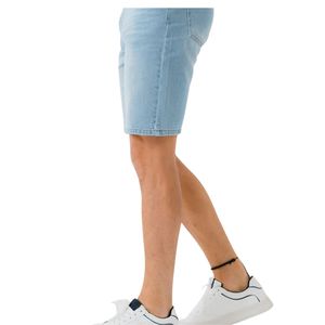Loose Fit Straight Soft Breathable Men Denim Straight Anti Wrinkle Jeans Shorts Manufacturer Casual Street Wear Men Denim Shorts - Product Image 2
