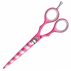 Ciseaux de coiffure professionnels de 5 pouces en acier inoxydable, durables, dernier design, pour droitiers, utilisation en salon, ciseaux de coupe de cheveux réutilisables - Product Image 2