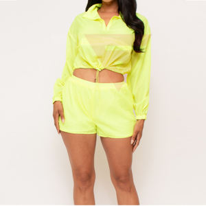 ชุดวินด์เบรกเกอร์แฟชั่นใหม่ราคาถูก ชุด 2 ชิ้น เสื้อแจ็คเก็ตวินด์เบรกเกอร์ ชุดวอร์มไนลอนสำหรับผู้ชาย - Product Image 2