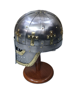 Casco Vikingo Medieval de Acero Suave Hecho a Mano, Casco de Armadura de Caballero, Disfraz Renacentista, Accesorio Histórico para Recreación Histórica, Cosplay - Product Image 4